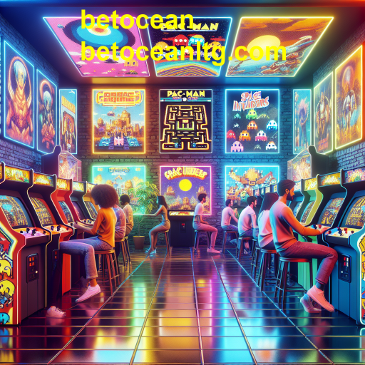 Reviva a Nostalgia: A Magia dos Jogos de Arcade no Betocean